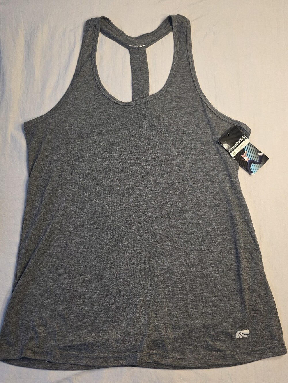 Heather Gray Racerback Workout Tank